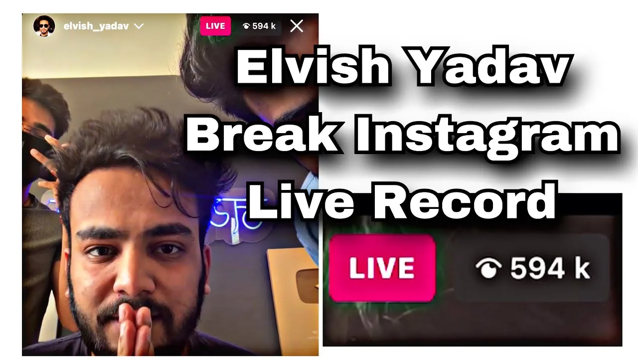 Elvish Yadav Breaks Record on Instagram
